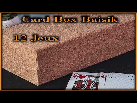 Voir la vidéo Card Box - Baisik - 12 Jeux