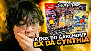 ABRI A NOVA BOX DA CYNTHIA COM GARCHOMP EX!