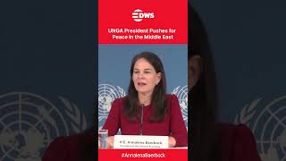 "HEARTBREAKING": UN General Assembly President Demands Urgent Aid for Gaza | DWS News | AH1C