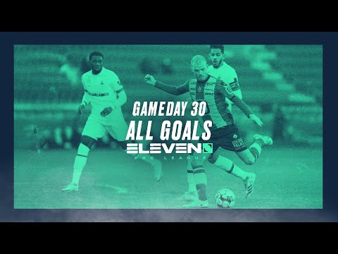 Alle doelpunten van JPL speeldag 30