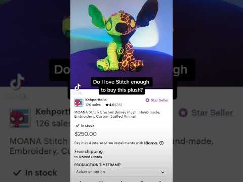 Stitch crashes Moana is back!!! #stitchcrashesdisney #Moana #liloandstitch #disney #handmade