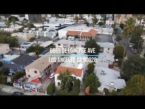 6669-6671 De Longpre Ave. Los Angeles