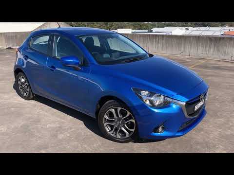 2014 Mazda 2 Genki Automatic 5 Door Hatchback in Blue. 46,000KM $18999