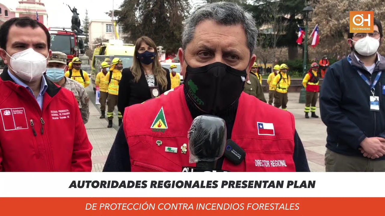 AUTORIDADES REGIONALES PRESENTAN PLAN DE PROTECCIÓN CONTRA INCENDIOS FORESTALES