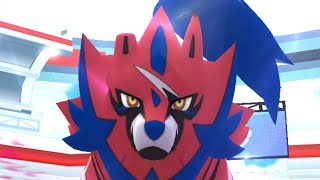 Battling Zamazenta