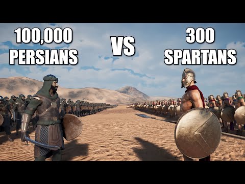 Spartans Lay Siege on Medieval Castle - Ultimate Epic Battle Simulator