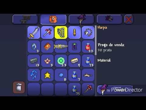 Aventuras no Terraria EP 29 /Harpa mágica , minions The Twins e se preparando pro próximo boss