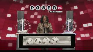 Powerball lottery Jan 20, 2025 drawing video