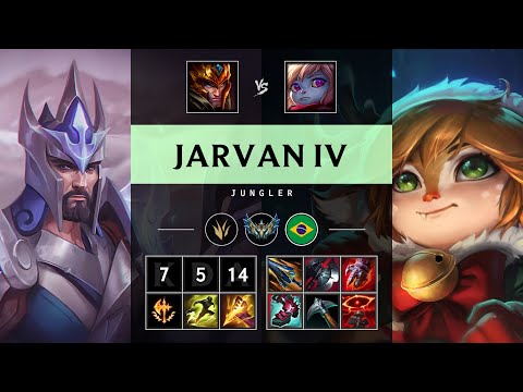 Jarvan IV Jungle vs Poppy - BR Challenger Patch 25.17