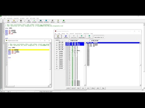 Microprocessors Lab-1: EMU 8086 Emulator,  Programming  8086 EMU  Emulator , 8086 Addressing modes