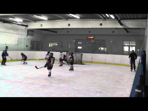 Tatabányai Polipok a Győri gyakorló jégpályán.