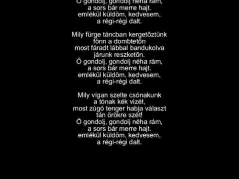 Ballagási dalok szöveggel