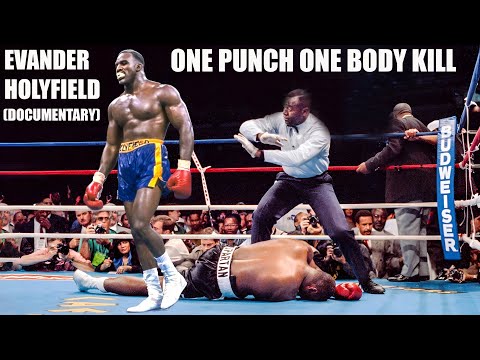 The Most Terrifying Knockout Beast from the 80's - Evander Holyfield