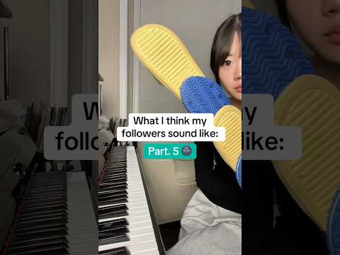 What I think YOU GUYS sound like:  Part. 5 👹 #piano #xiaoling #memes #funny #brainrot #fyp #shorts