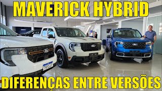 Nova Ford Maverick Hybrid 2025 - O que mudou e dif