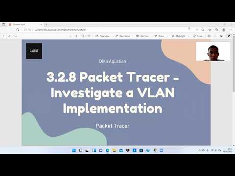 3.2.8 Packet Tracer - Investigate a VLAN Implementation