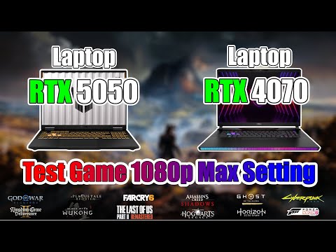 Laptop RTX 5050 vs Laptop RTX 4070: Which One Dominates 1080p Max Settings Gaming?
