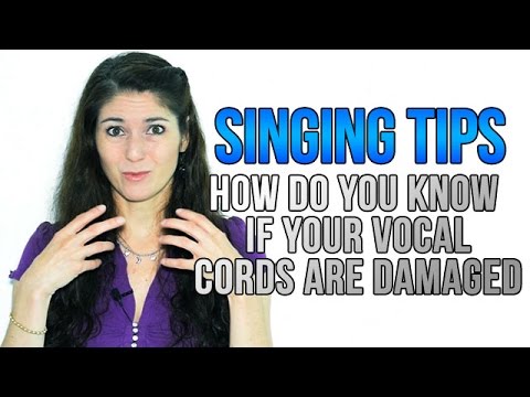 Freya's Singing Tips: How to know if your VOCAL CORDS are DAMAGED