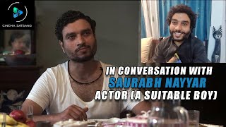 Tête è Tête with Saurabh Nayyar | A Suitable Boy | Mira Nair | Cinema Satsang video