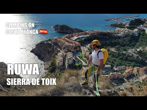Climbing on Costa Blanca @Sierra de Toix, Via Ruwa