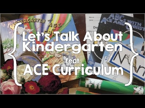Let's Talk About Kindergarten with ACE Curriculum