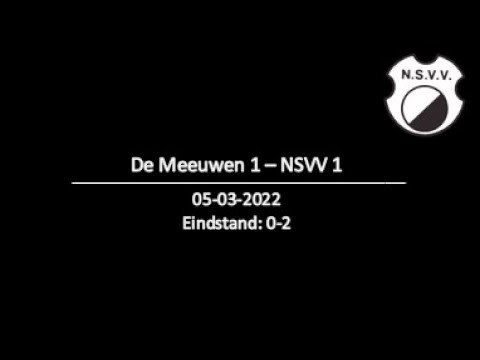 De Meeuwen 1 - NSVV 1, 05-03-2022