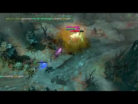 Dota 2 So lucky puck