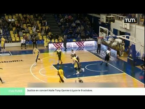 Basketball (Champions League) : Asvel vs Ventspils (72-77)