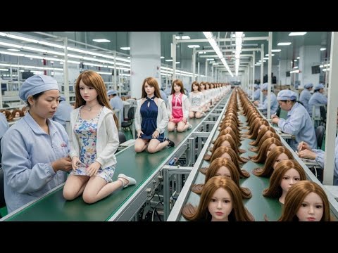 Inside China’s Ultra-Realistic Silicone Doll Factory: From Liquid Silicone to Doll (Full Process)