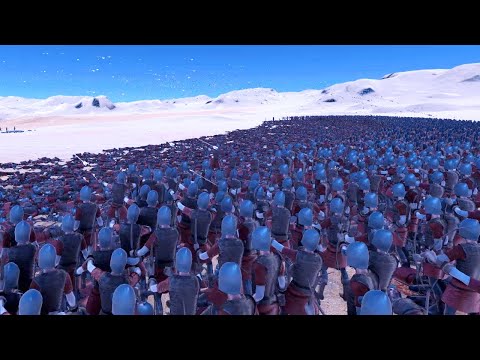 10,000 ARCHER vs 100 ELVEN HUNTRESSS - Ultimate Epic Battle Simulator