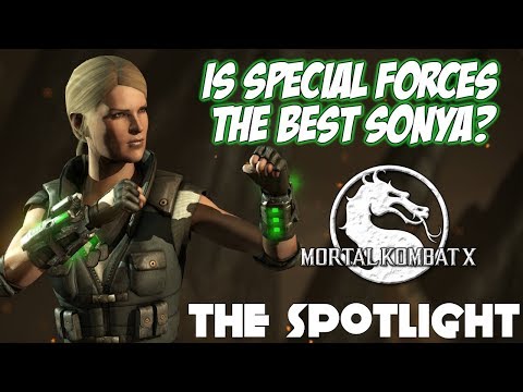 IS SPECIAL FORCES THE BEST SONYA?!?! | Mortal Kombat X Spotlight (KingTeslim, BoneBreaker, Xero)
