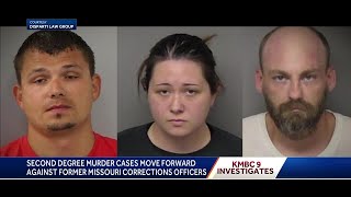 Former Missouri corrections officers appear in court, accused of inmate's death