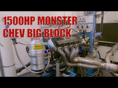 Inside a 1500HP Monster with BK Racing. Building a 780CI naturally aspirated Chev big block.