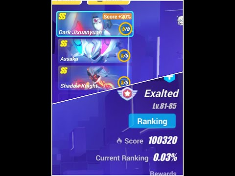 Honkai Impact3 SEA Exalted MA 100320pt. DXY/Assaka/SK