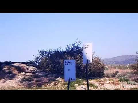 Kral Puncher Pro Silent .22 cal two targets 5 shot grouping at each