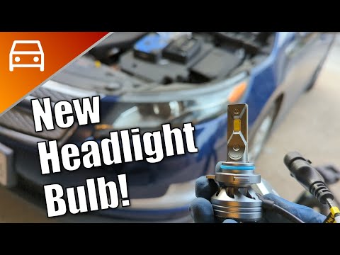 2012 Chevy Volt - Driver Side Headlight Bulb Replacement