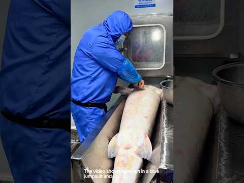 The process of caviar extraction