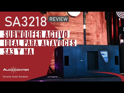 Демонстрация сабвуфера Audiocenter S3218A