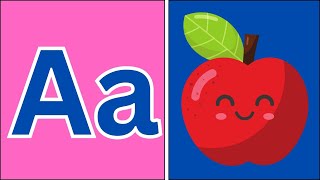 A To Z Alphabets - In English With Spelling - Words - A To Z Alphabets For Kids