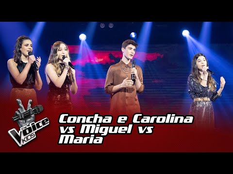 Concha & Carolina VS Miguel Fernandes VS Maria Gil | The Battles | The Voice Kids