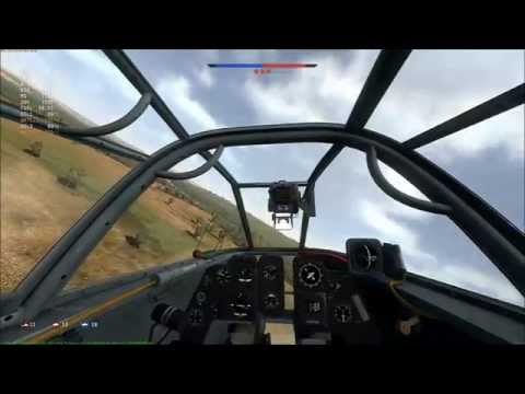 WT - Me 410 B1 U2 realtime dogfight