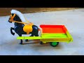 How To Make Mini Horse Cart From Wood Sticks Best Method Of DIY Mini Projects Home Made Howto Viral