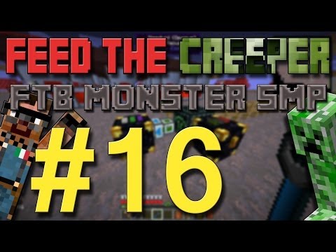 Feed The Creeper, FTB Monster SMP #16 - Mooshroom Mystcraft World Ender Quarry