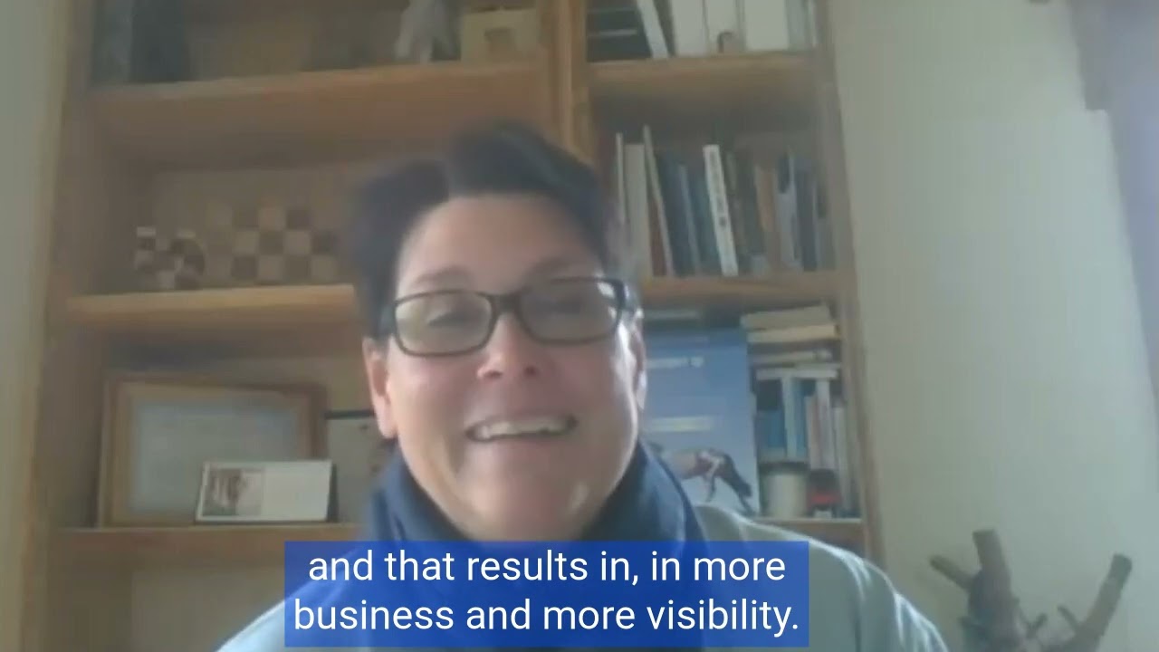 Video testimonial from Claudia Loferer