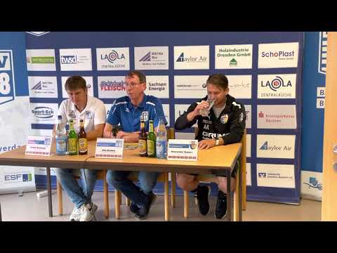 Pressekonferenz Bischofswerdaer FV 08 – FC Grimma (11.09.2021)