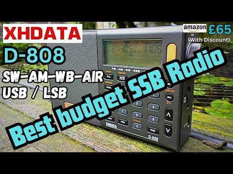 Xhdata D-808. Tested. BEST value SSB portable radio you can buy. #radio
