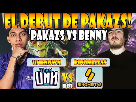 UNKNOWN VS BINOMISTAS BO3[GAME 1] PAKAZS VS BENNY-LPG:SEASON 9 - DOTA 2 PRO