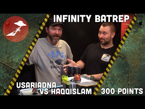 Infinity Batrep - USAriadna vs Haqqislam - 300pts