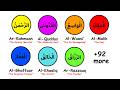 The 99 Names Of Allah Explained