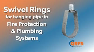 Swivel Rings for Pipe Hanging | Fire Protection System Components | QRFS